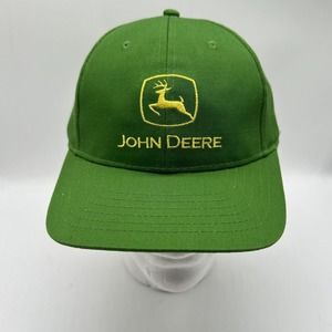 John Deere K-Products Official Green Hat Cap Adjustable Strap Snap Back NEW